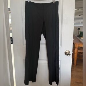 Theory Black Straight Leg Women's Pants